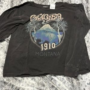 NWT long sleeved Free People Glacier Montana Tee